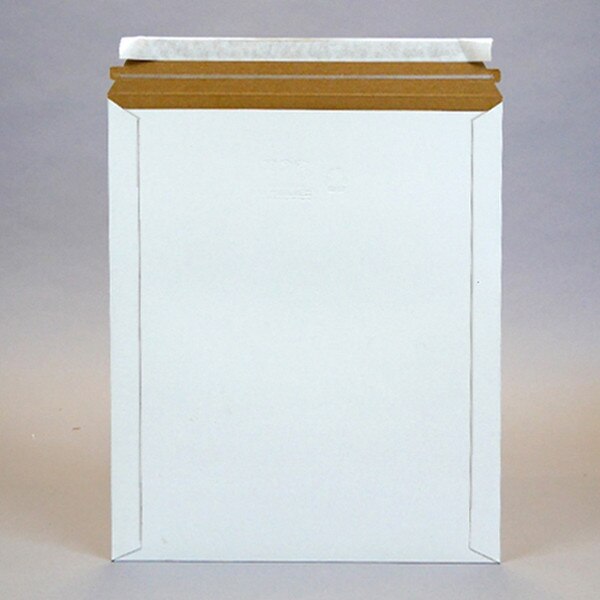 White Rigid Mailer for Ephemera. Th